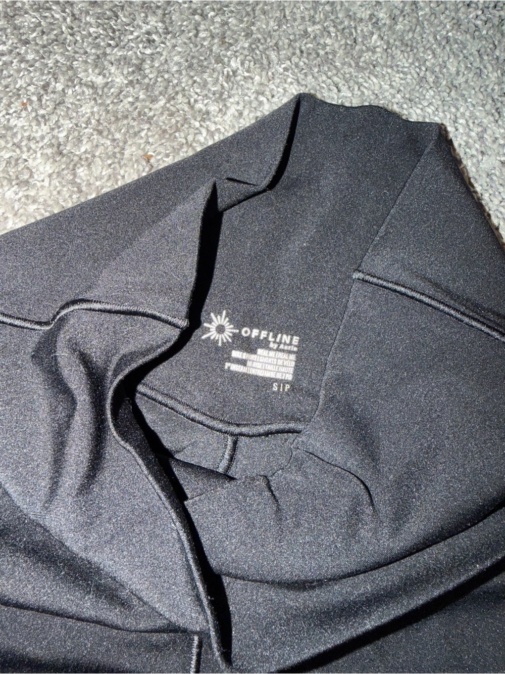 aerie Black Athletic Shorts
